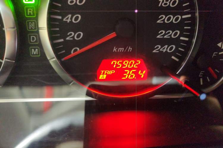 Used Mazda 6 2011 2.0L Automatic Fashion Edition Odometer Close Up