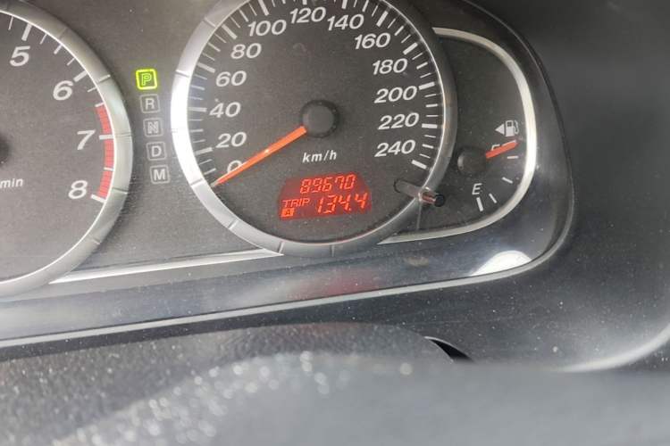 Used Mazda 6 2011 2.0L Automatic Fashion Edition Odometer Close Up