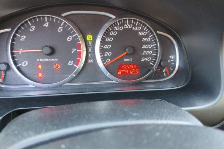 Used Mazda 6 2011 2.0L Automatic Fashion Edition Odometer Close Up