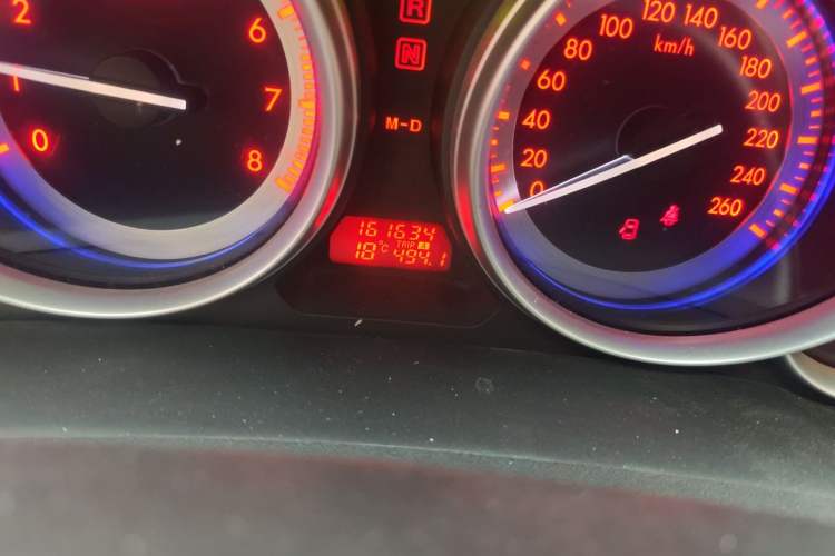 Used Mazda 6 2011 2.0L Automatic Elite Edition Odometer Close Up