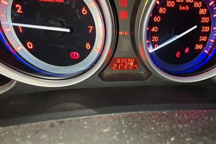 Used Mazda 6 2011 2.0L Automatic Elite Edition Odometer Close Up