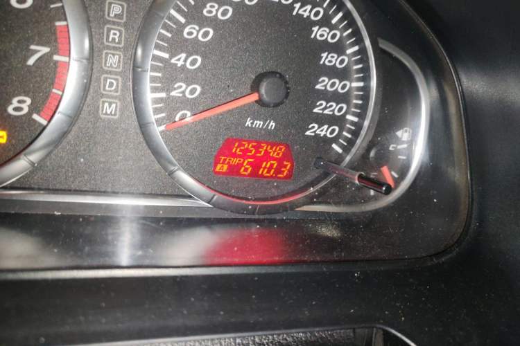 Used Mazda 6 2011 2.0L Automatic Fashion Edition Odometer Close Up
