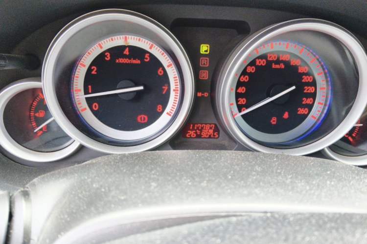 Used Mazda 6 2011 2.0L Automatic Elite Edition Odometer Close Up