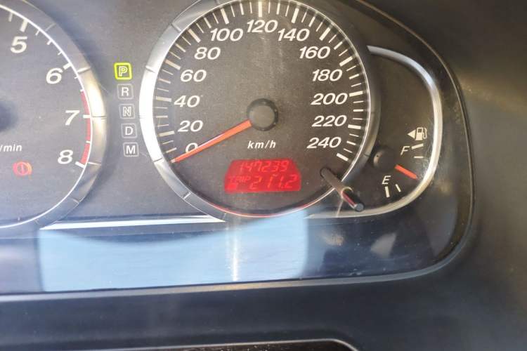Used Mazda 6 2011 2.0L Automatic Fashion Edition Odometer Close Up