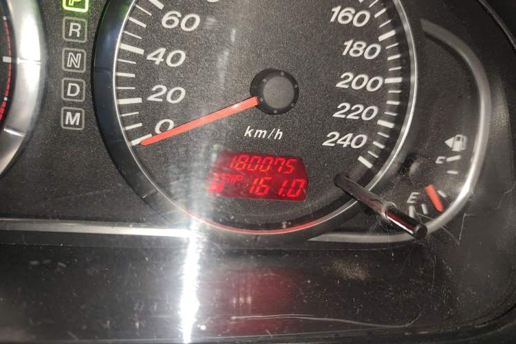Used Mazda 6 2011 2.0L Automatic Fashion Edition Odometer Close Up