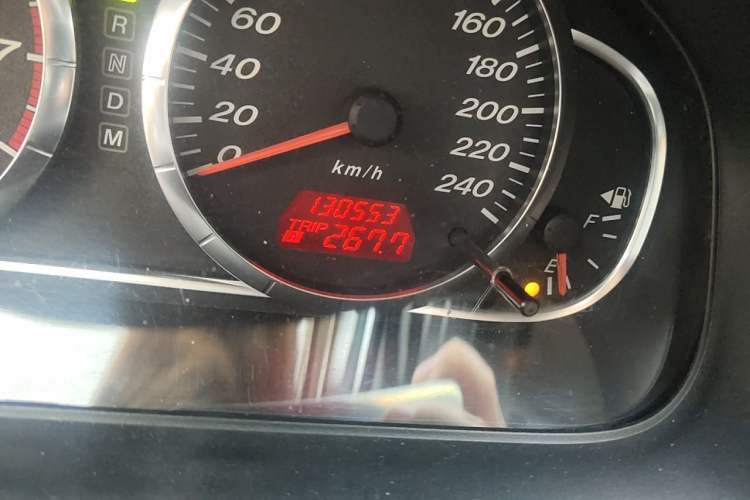 Used Mazda 6 2011 2.0L Automatic Fashion Edition Odometer Close Up