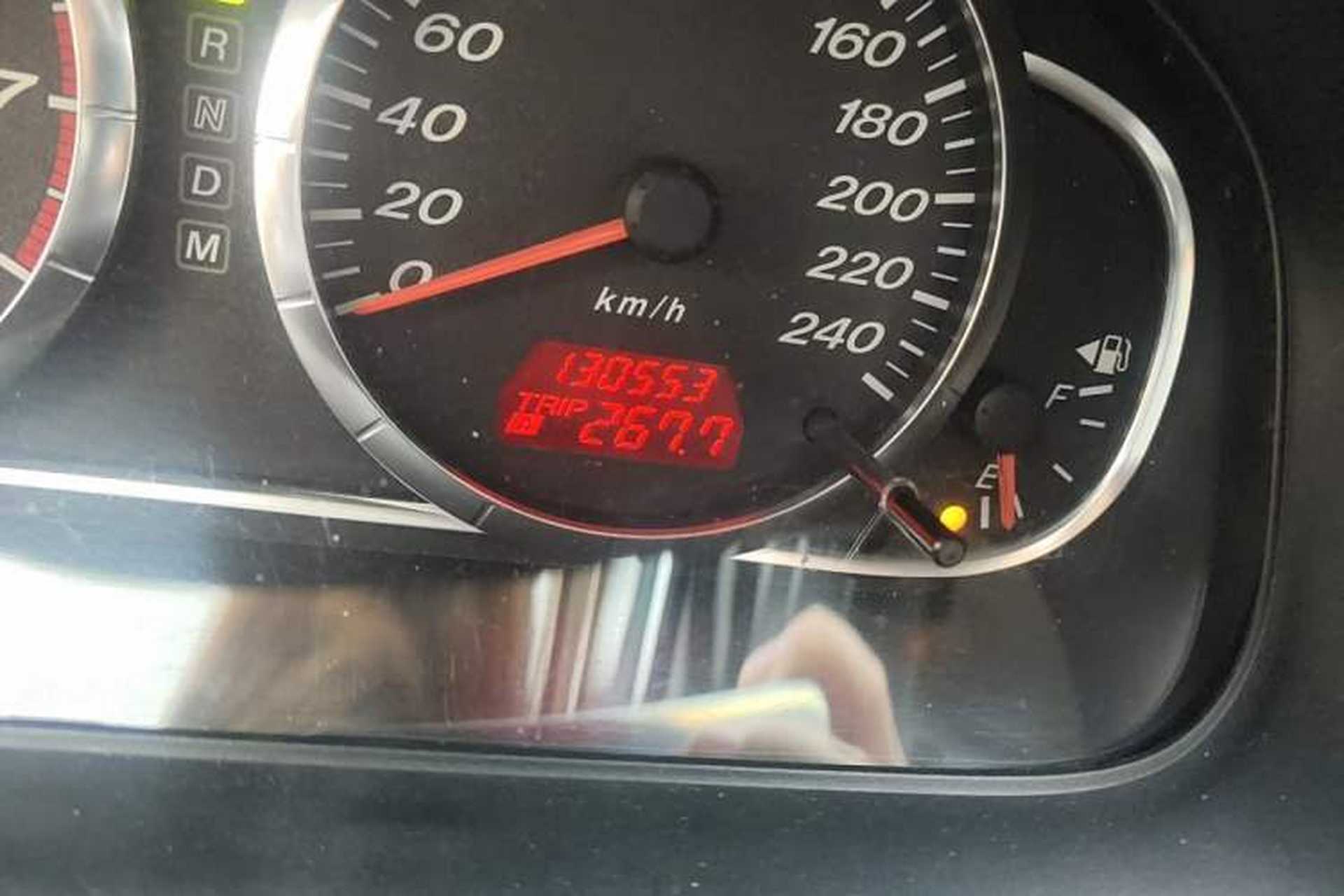 Used Mazda 6 2011 2.0L Automatic Fashion Edition Odometer Close Up