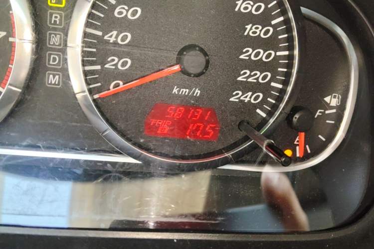Used Mazda 6 2011 2.0L Automatic Fashion Edition Odometer Close Up