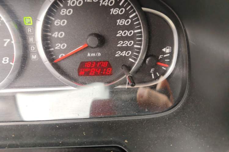 Used Mazda 6 2011 2.0L Automatic Fashion Edition Odometer Close Up