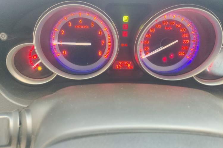 Used Mazda 6 2011 2.0L Automatic Elite Edition Odometer Close Up