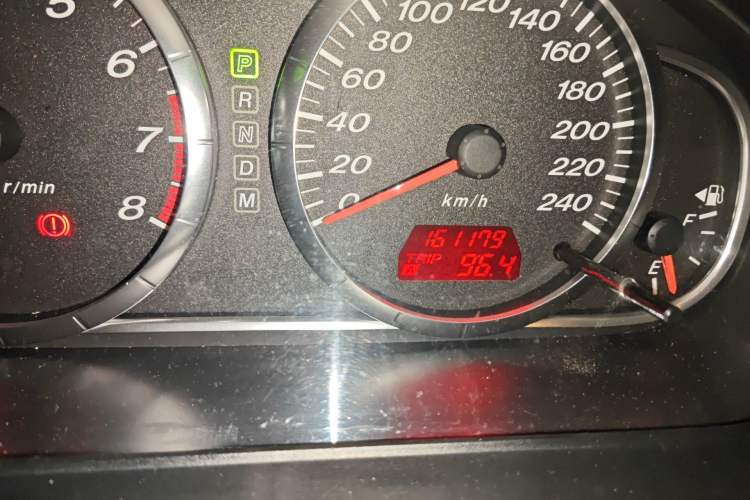 Used Mazda 6 2011 2.0L Automatic Fashion Edition Odometer Close Up