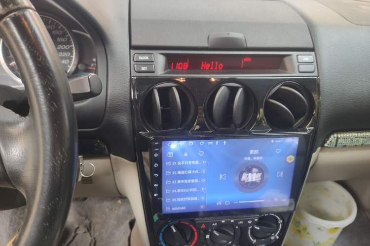 Used Mazda 6 2011 2.0L Automatic Fashion Edition Audio And AC Panel