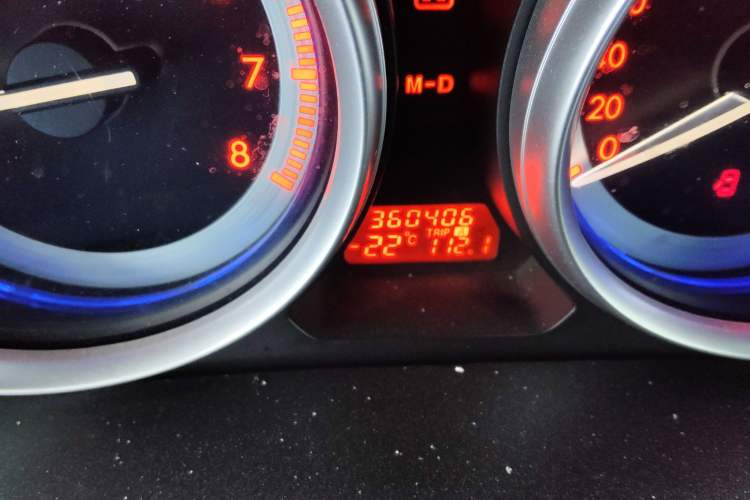 Used Mazda 6 2011 2.0L Automatic Elite Edition Odometer Close Up