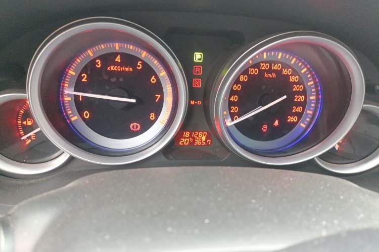 Used Mazda 6 2011 2.0L Automatic Elite Edition Odometer Close Up