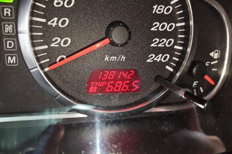 Used Mazda 6 2011 2.0L Automatic Fashion Edition Odometer Close Up