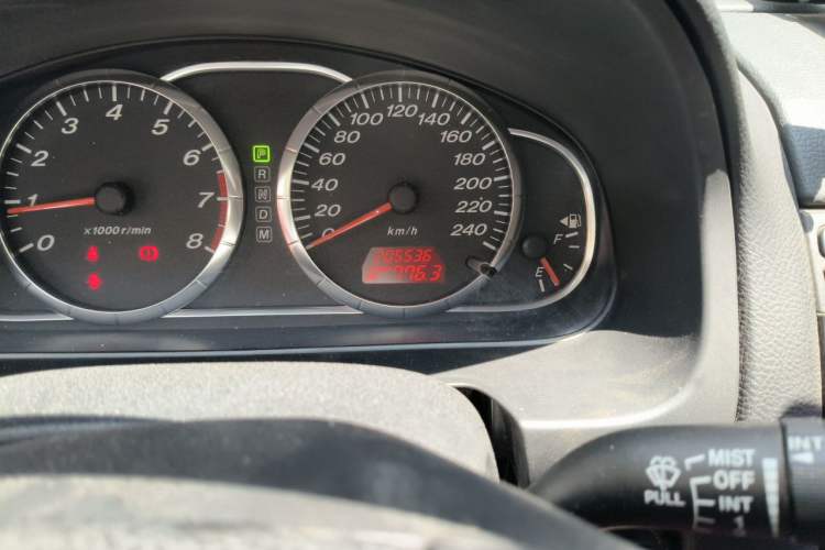 Used Mazda 6 2011 2.0L Automatic Fashion Edition Odometer Close Up