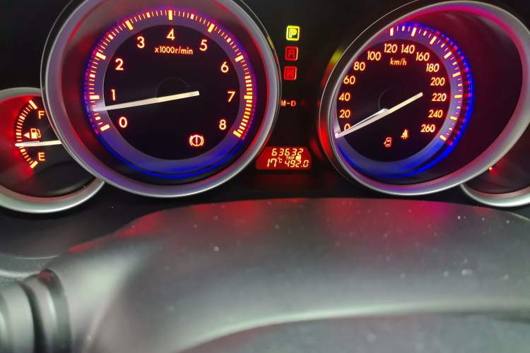 Used Mazda 6 2011 2.0L Automatic Elite Edition Odometer Close Up