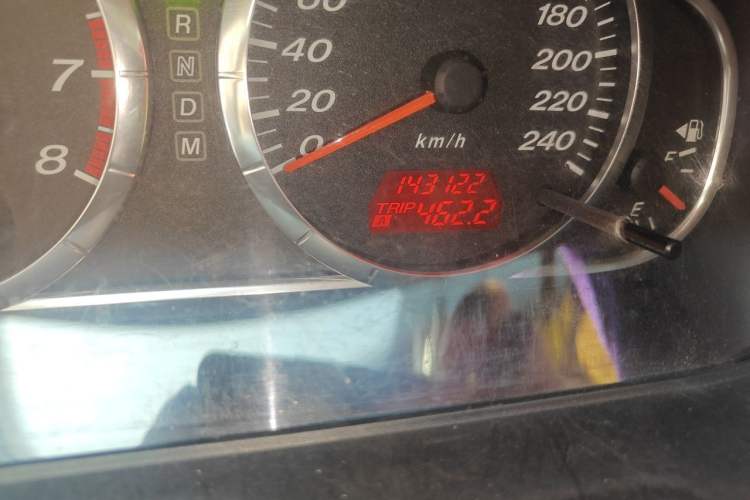 Used Mazda 6 2011 2.0L Automatic Fashion Edition Odometer Close Up