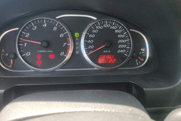 Used Mazda 6 2011 2.0L Automatic Luxury Version Odometer Close Up