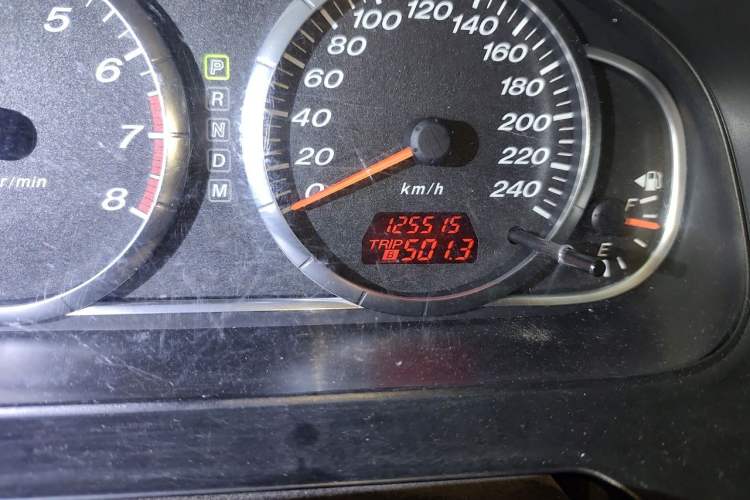 Used Mazda 6 2011 2.0L Automatic Fashion Edition Odometer Close Up