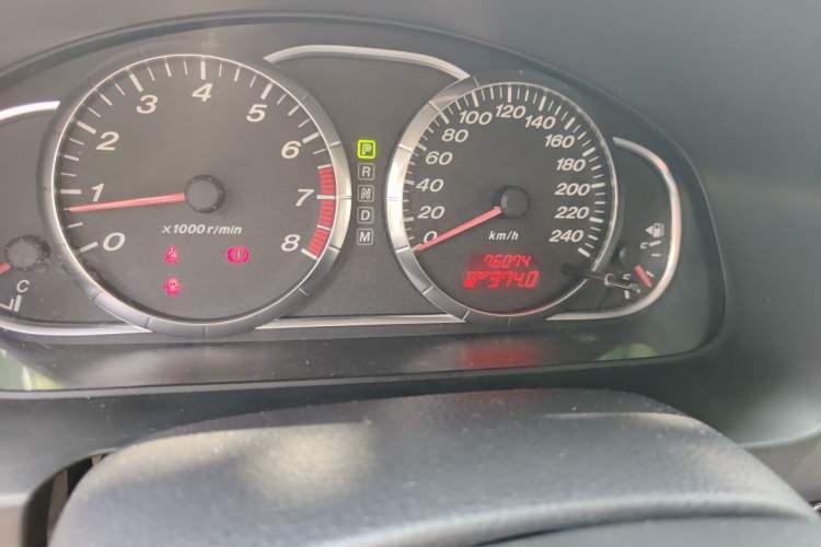Used Mazda 6 2011 2.0L Automatic Fashion Edition Odometer Close Up