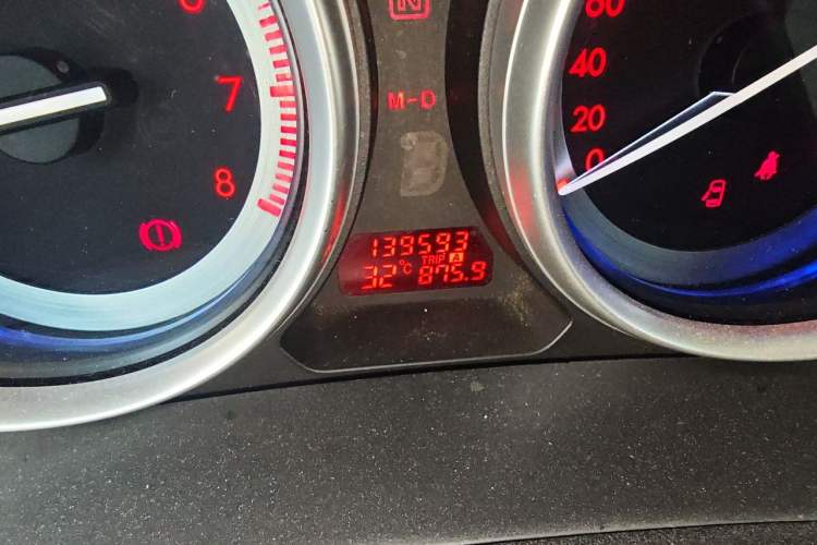 Used Mazda 6 2011 2.0L Automatic Elite Edition Odometer Close Up