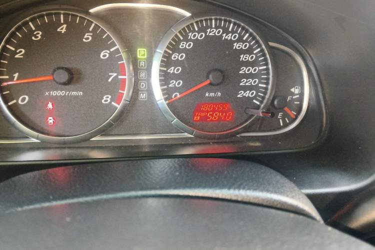 Used Mazda 6 2011 2.0L Automatic Fashion Edition Odometer Close Up