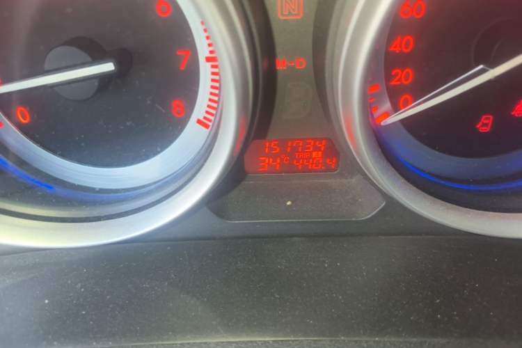 Used Mazda 6 2011 2.0L Automatic Elite Edition Odometer Close Up