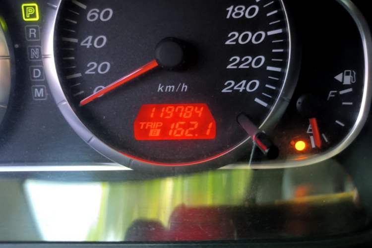 Used Mazda 6 2011 2.0L Automatic Fashion Edition Odometer Close Up