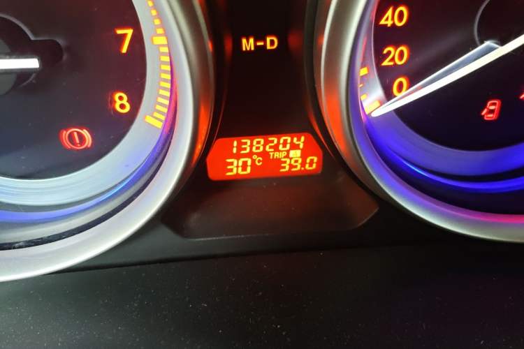 Used Mazda 6 2011 2.0L Automatic Elite Edition Odometer Close Up