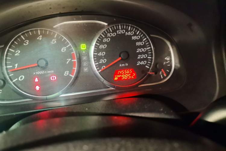 Used Mazda 6 2011 2.0L Automatic Fashion Edition Odometer Close Up