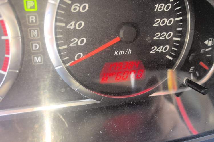 Used Mazda 6 2011 2.0L Automatic Fashion Edition Odometer Close Up
