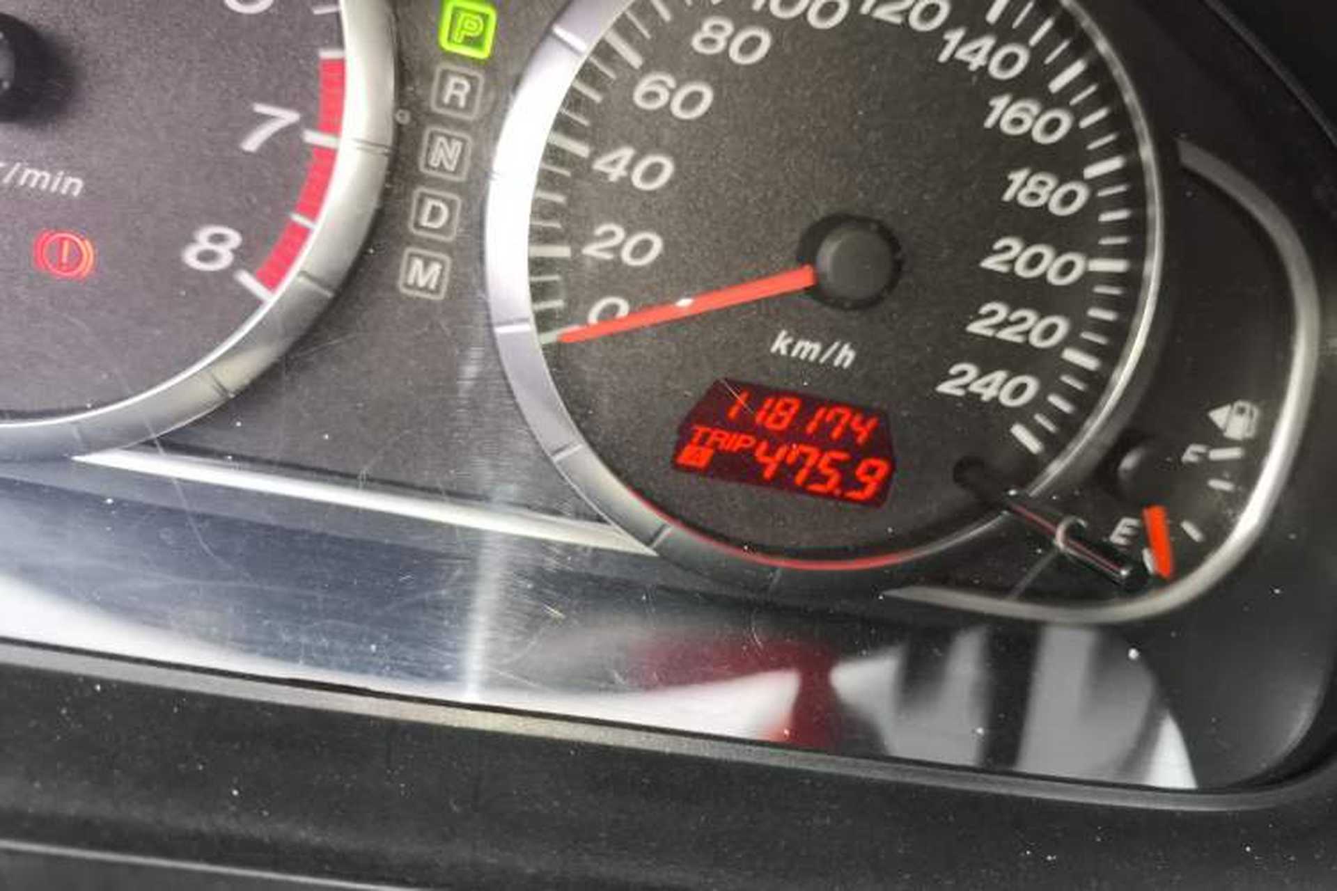 Used Mazda 6 2011 2.0L Automatic Fashion Edition Odometer Close Up