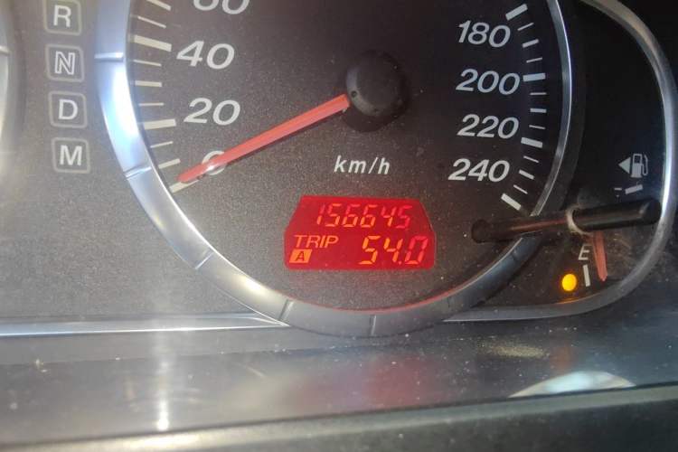 Used Mazda 6 2011 2.0L Automatic Fashion Edition Odometer Close Up