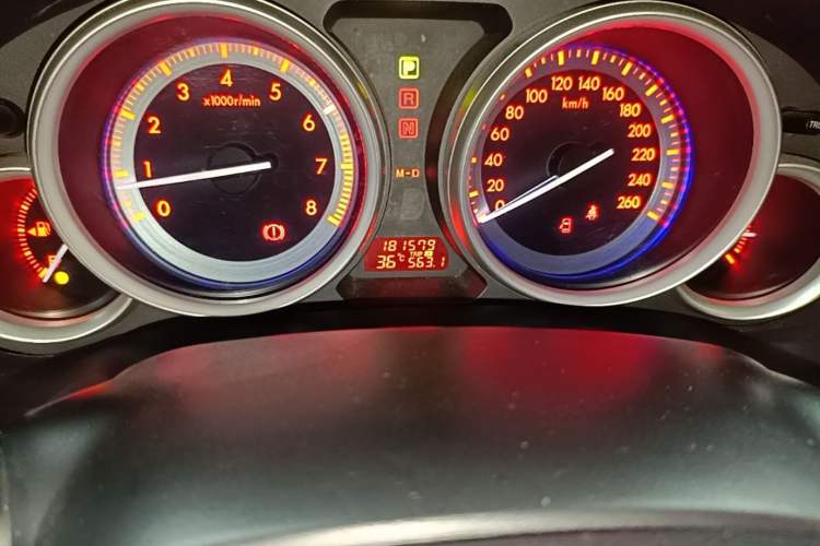 Used Mazda 6 2011 2.0L Automatic Elite Edition Odometer Close Up