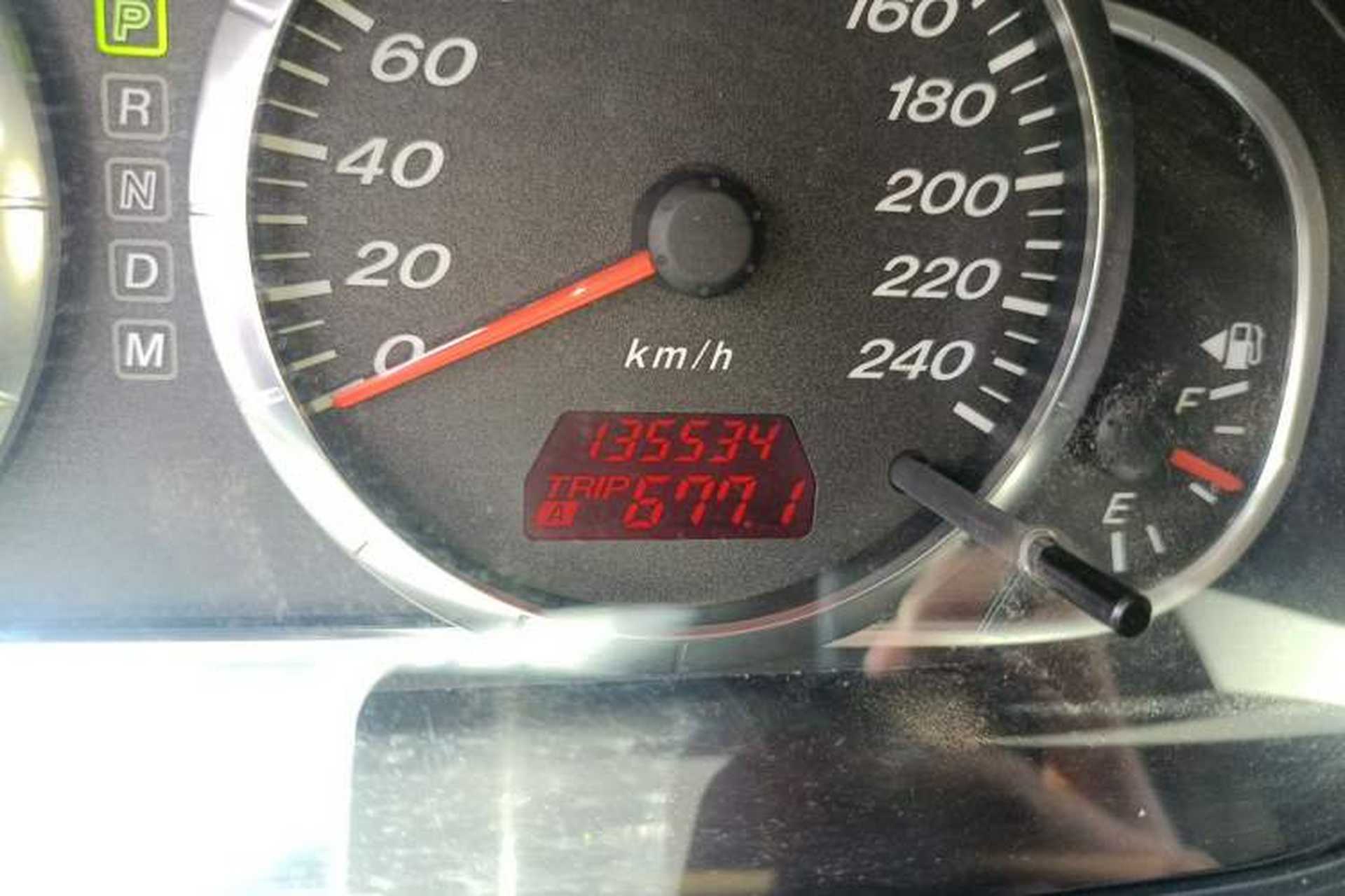 Used Mazda 6 2011 2.0L Automatic Fashion Edition Odometer Close Up