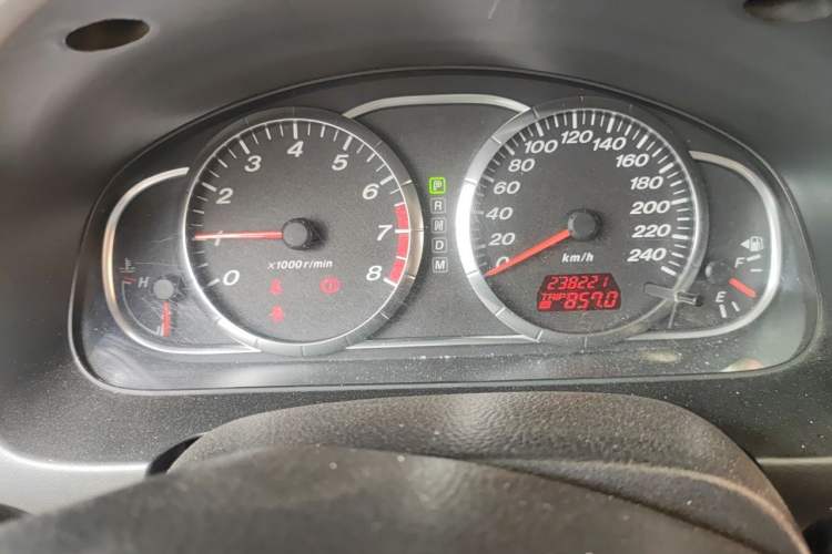 Used Mazda 6 2011 2.0L Automatic Elite Edition Odometer Close Up
