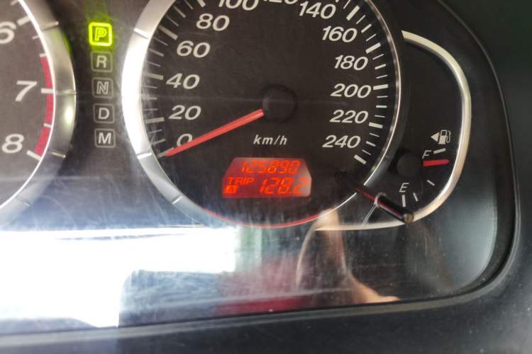 Used Mazda 6 2011 2.0L Automatic Fashion Edition Odometer Close Up