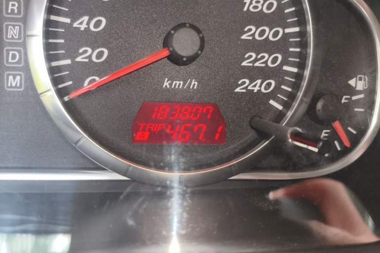 Used Mazda 6 2011 2.0L Automatic Ultra-Luxury Version Odometer Close Up