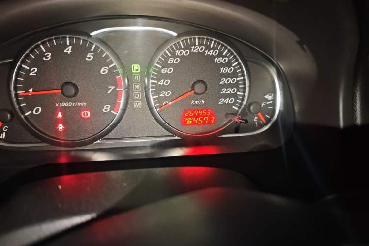 Used Mazda 6 2011 2.0L Automatic Fashion Edition Odometer Close Up