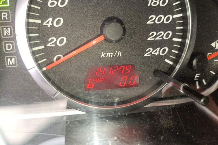Used Mazda 6 2011 2.0L Automatic Fashion Edition Odometer Close Up