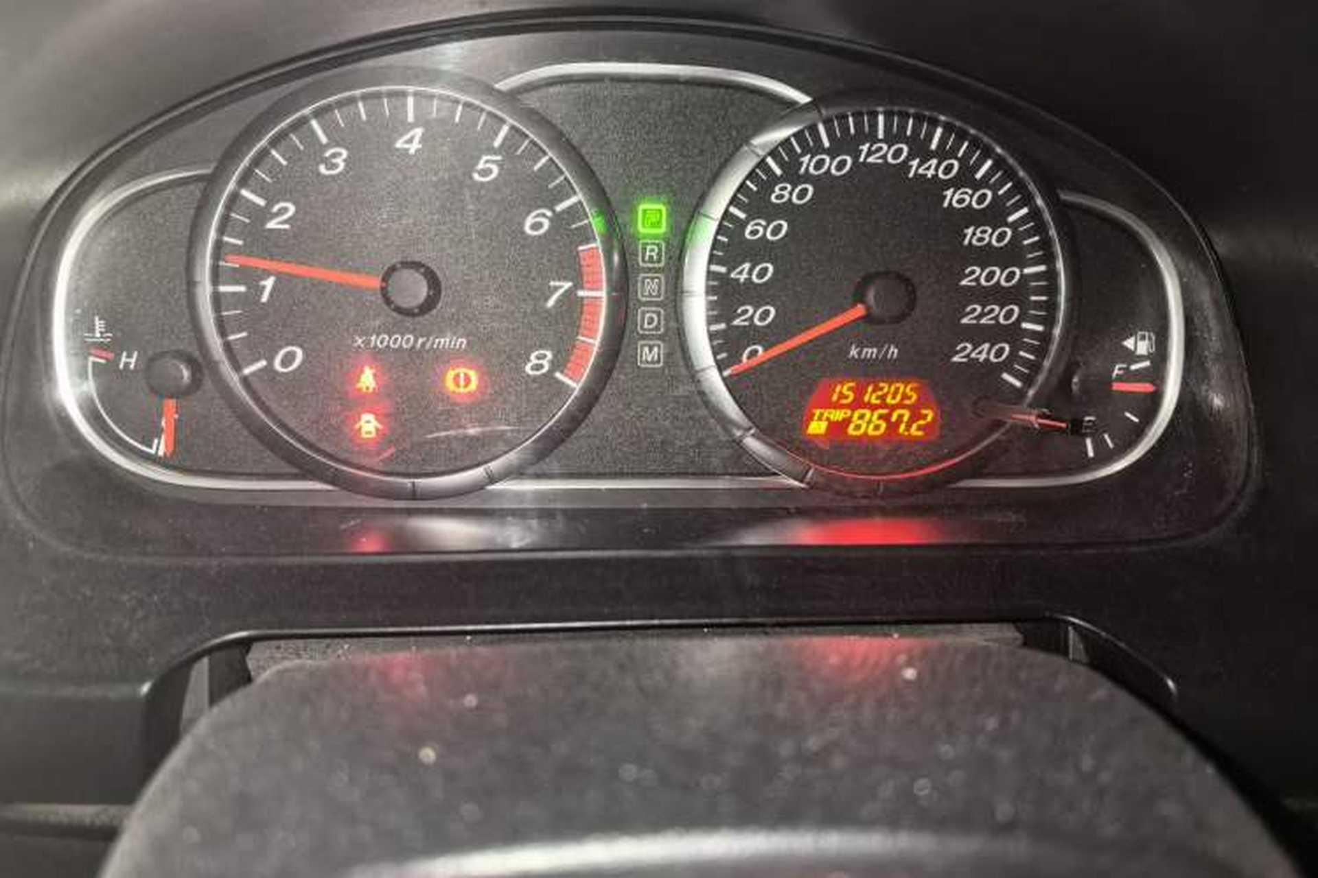 Used Mazda 6 2011 2.0L Automatic Fashion Edition Odometer Close Up