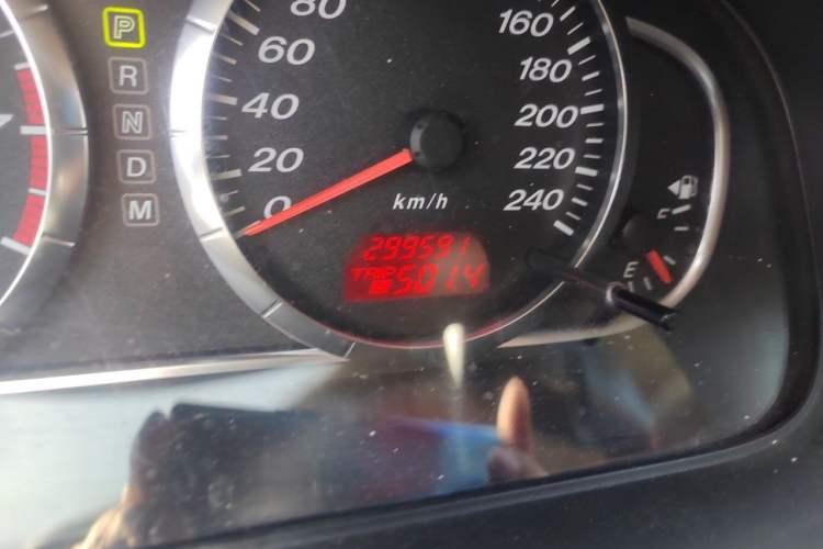 Used Mazda 6 2011 2.0L Automatic Fashion Edition Odometer Close Up