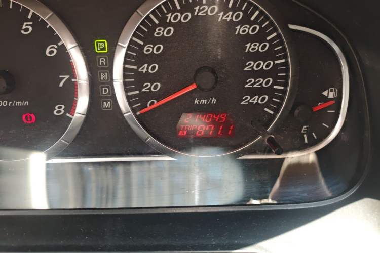 Used Mazda 6 2011 2.0L Automatic Fashion Edition Odometer Close Up