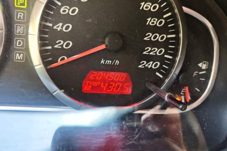 Used Mazda 6 2011 2.0L Automatic Fashion Edition Odometer Close Up