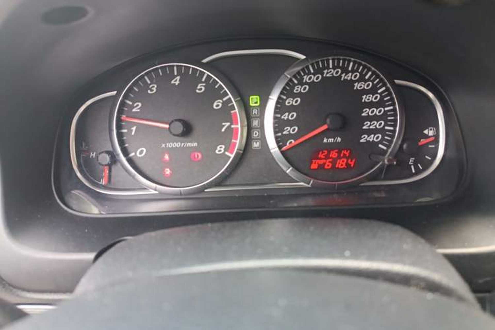 Used Mazda 6 2011 2.0L Automatic Fashion Edition Odometer Close Up
