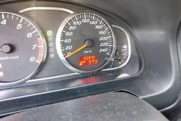 Used Mazda 6 2011 2.0L Automatic Fashion Edition Odometer Close Up
