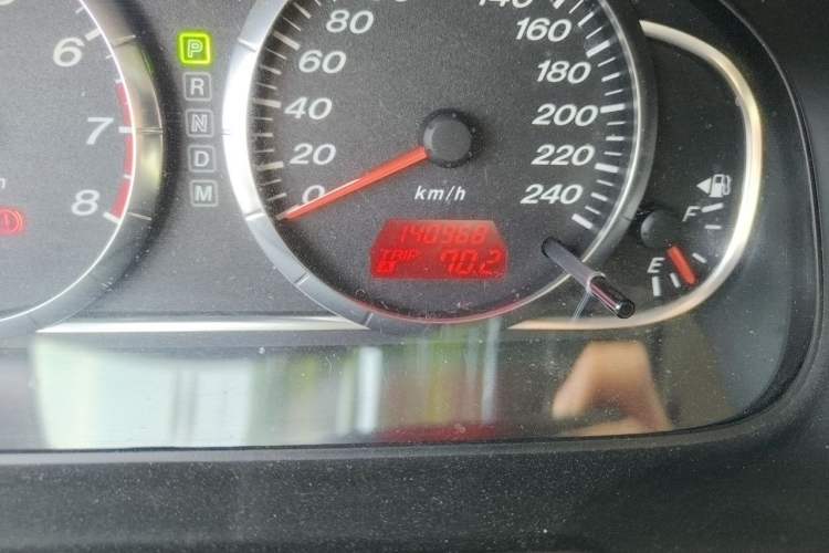 Used Mazda 6 2011 2.0L Automatic Luxury Version Odometer Close Up