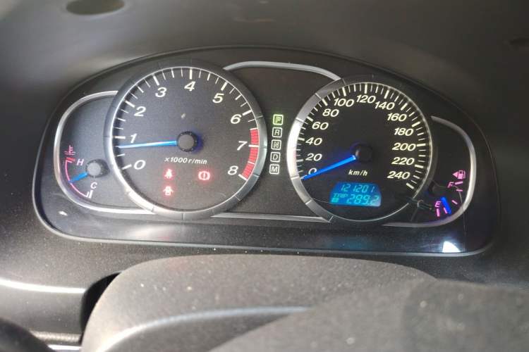 Used Mazda 6 2011 2.0L Automatic Fashion Edition Odometer Close Up