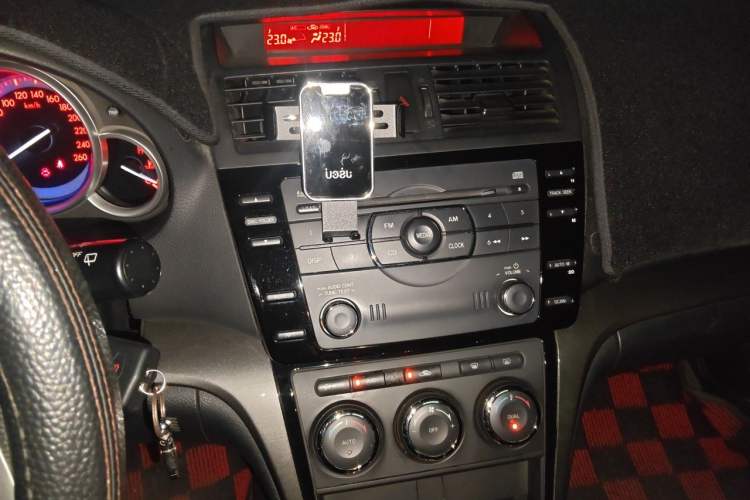 Used Mazda 6 2012 Coupe 2.0L Automatic Elite Edition Audio And AC Panel